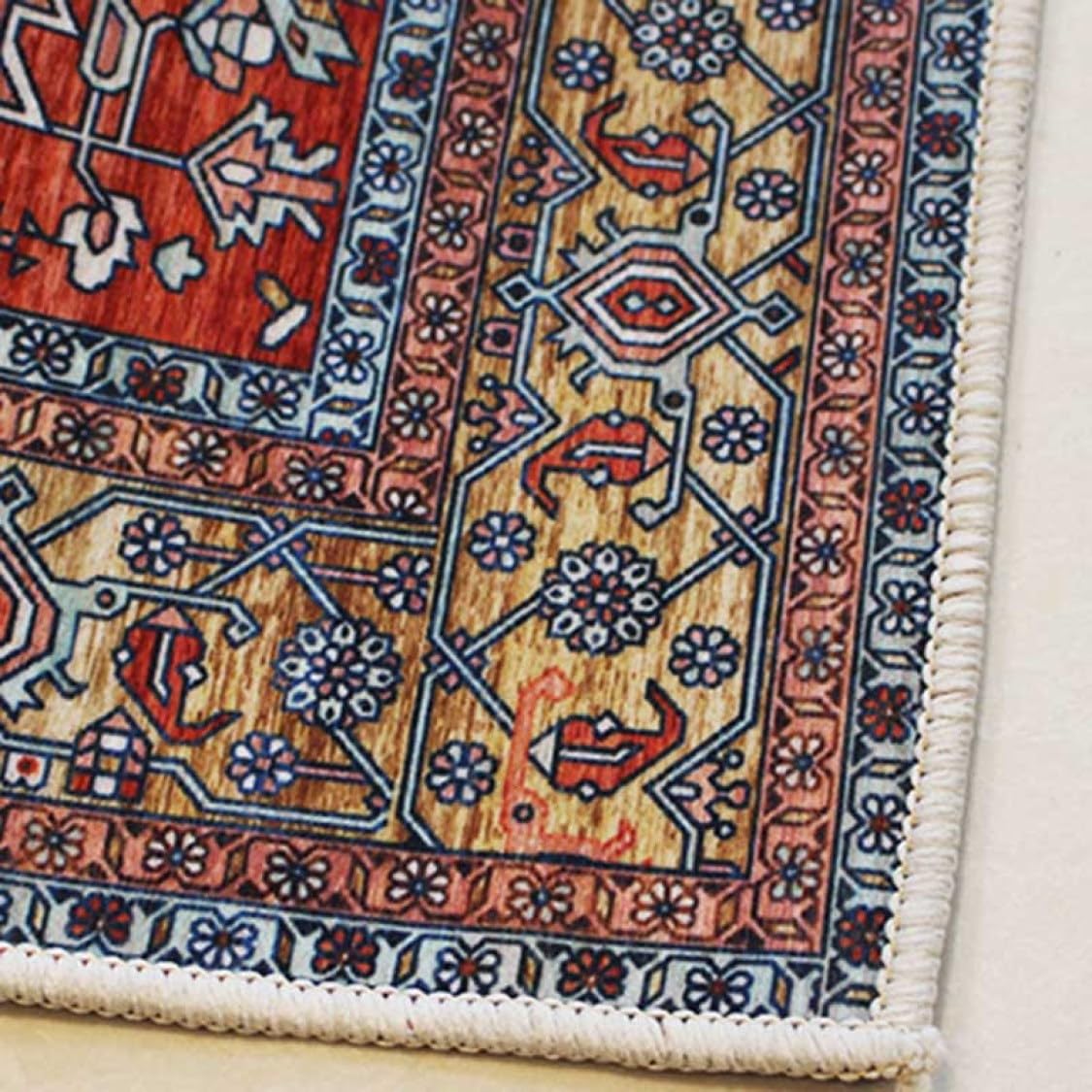 Amazon｜[NHYGDY] ラグ 洗える ラグマット トルコ風ラグ 夏用